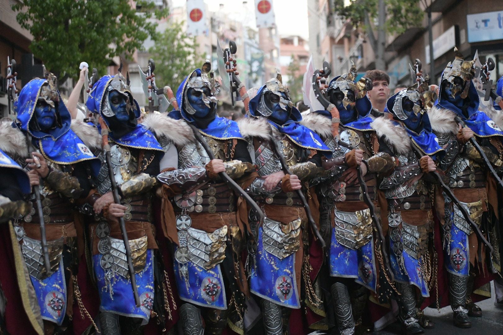 Apoteósica entrada cristiana en las fiestas de San Blas