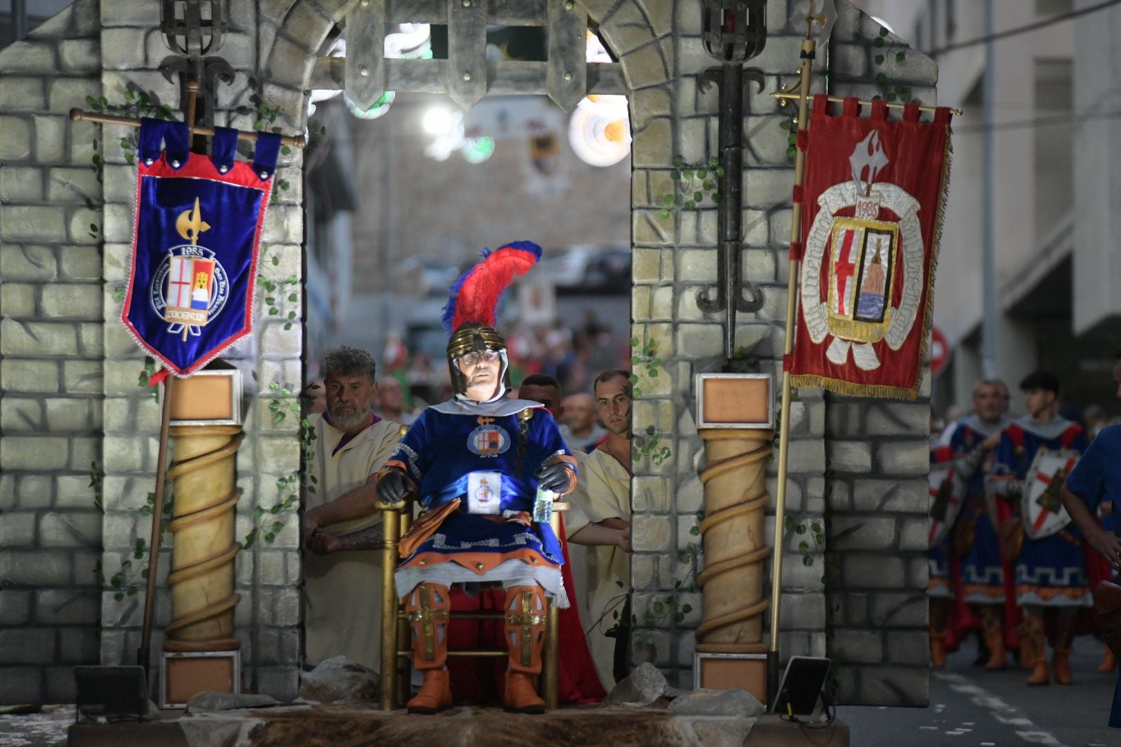 Apoteósica entrada cristiana en las fiestas de San Blas