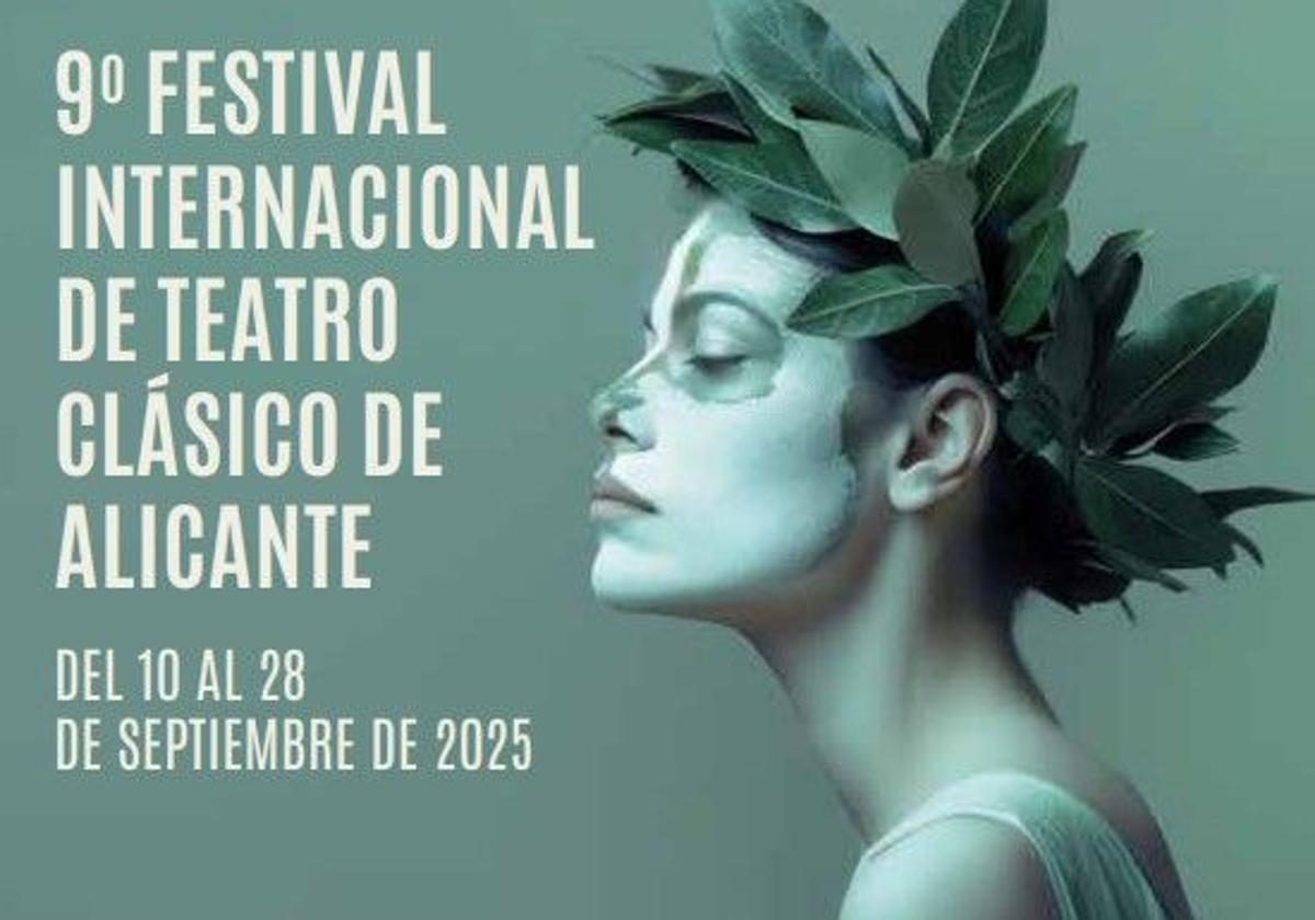 Poster of the Alicante Classical Theatre Festival.