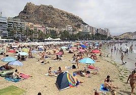 Playa del Postiguet.