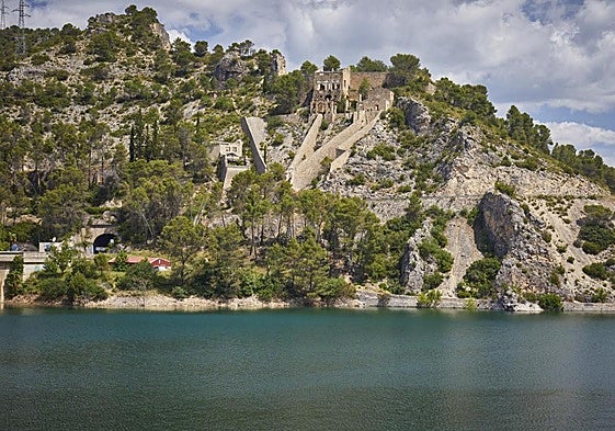 Pantano de Entrepeñas, uno de los de referencia para el trasvase Tajo-Segura, al 80% de su capacidad a principios de junio.