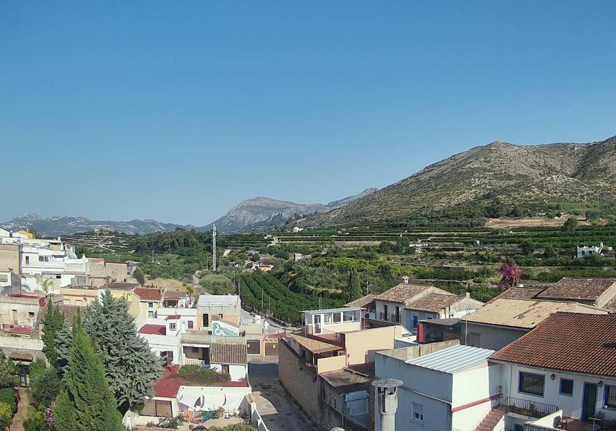 Panorámica de L'Atzúbia.