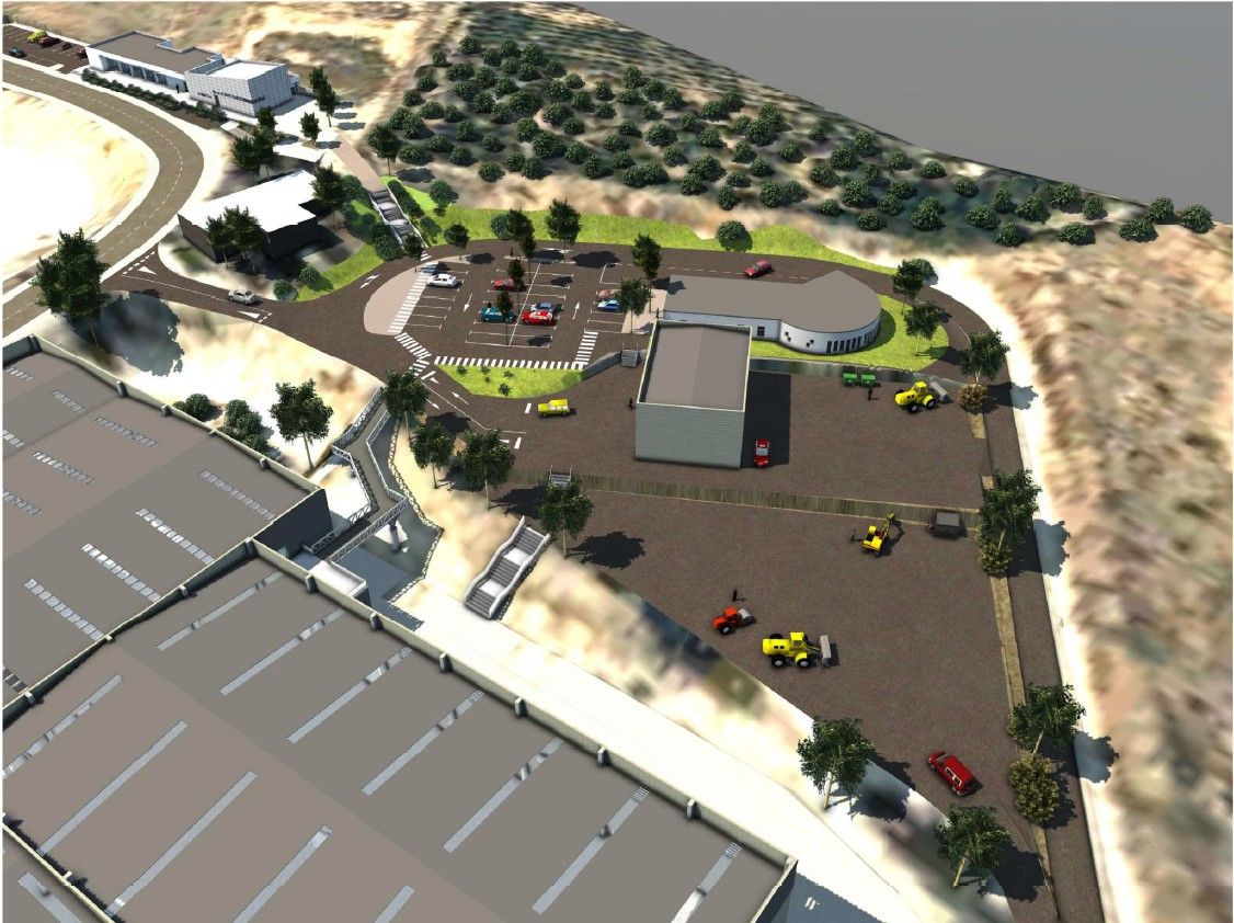 Imagen principal - Alicante invertirá 93 millones de euros en la nueva planta de tratamiento de basuras en Fontcalent