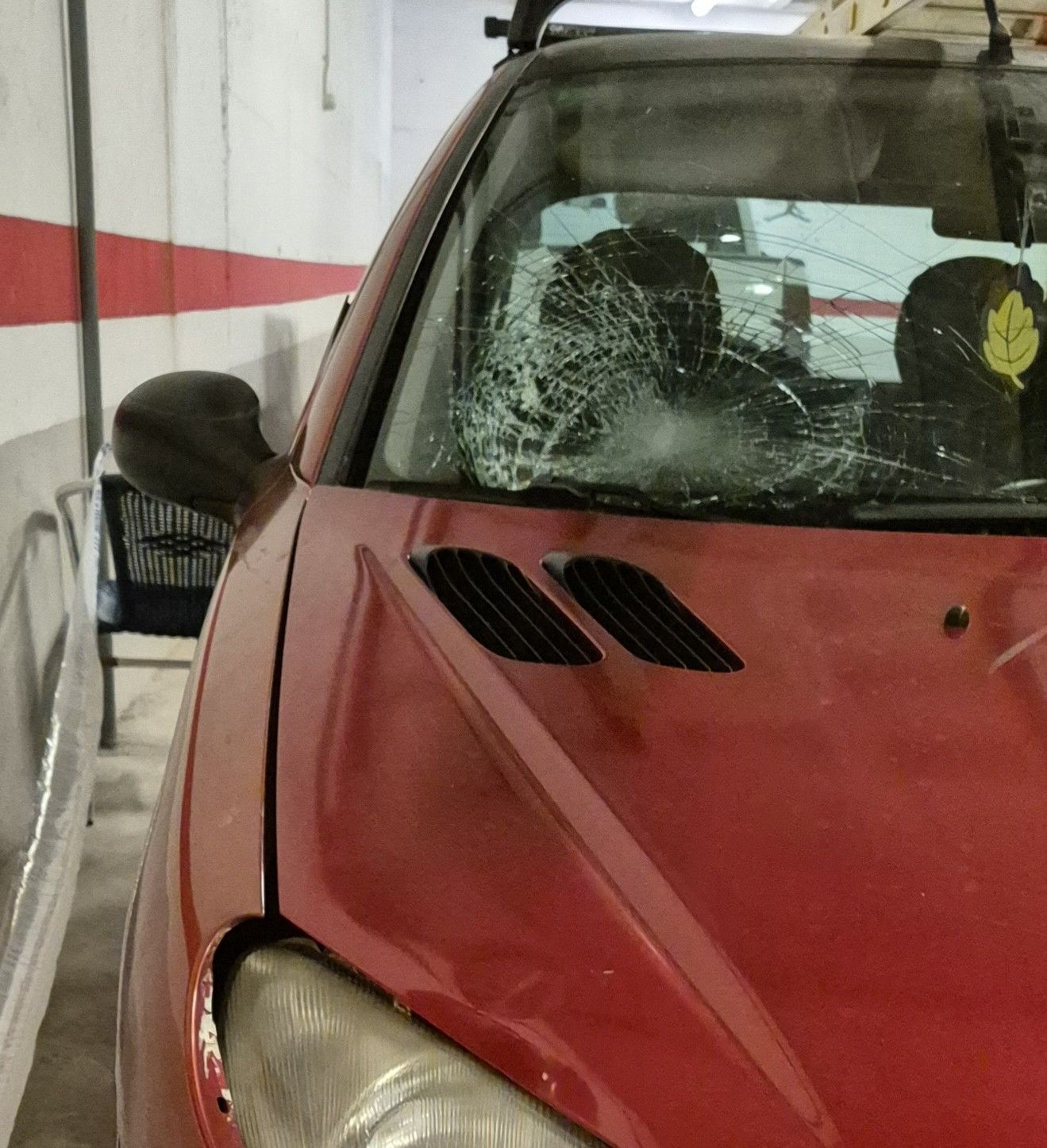Vehicle involved in the hit-and-run