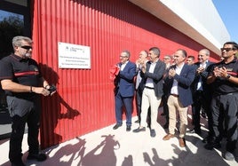 Inauguración de la ampliación del Parque de Bomberos de San Vicente del Raspeig.