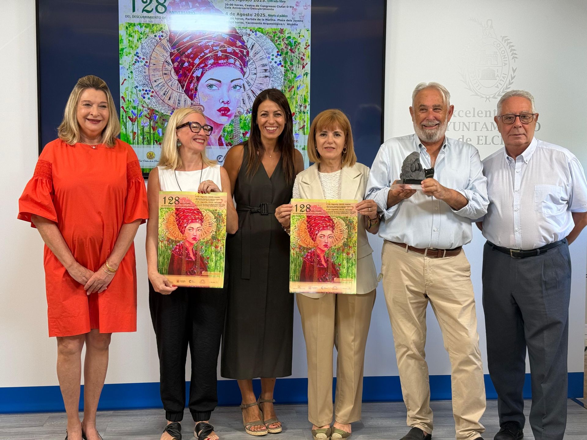 Elche conmemora el 128 aniversario del hallazgo de la Dama con actos culturales y musicales