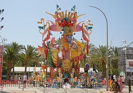 Primer premio de las Hogueras 2025, 'Vanity' de Baver-Els Antigons.