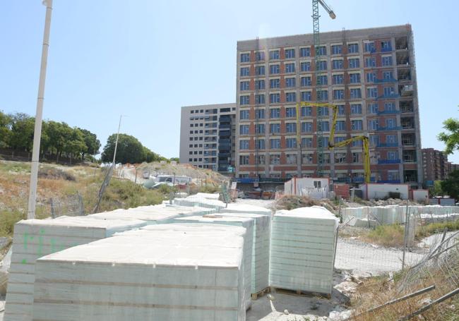 Terrenos donde irá el centro de salud.
