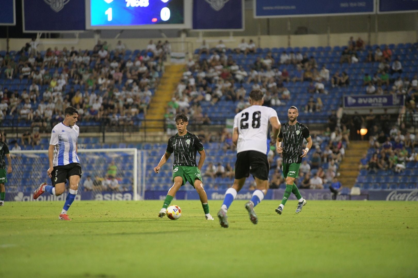 Derbi de alta tensión en el Rico Pérez