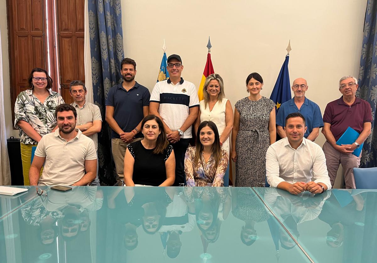 Representantes de los municipios que han particiado en el proyecto.