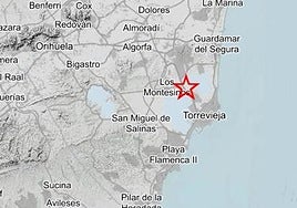 Terremoto en Los Montesinos.