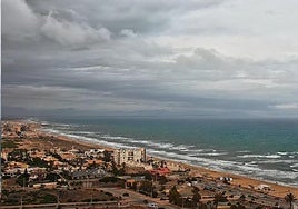 Playa de la Mata en Torrevieja.