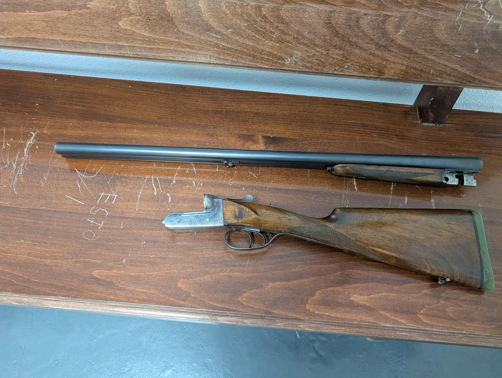 Seized shotgun.