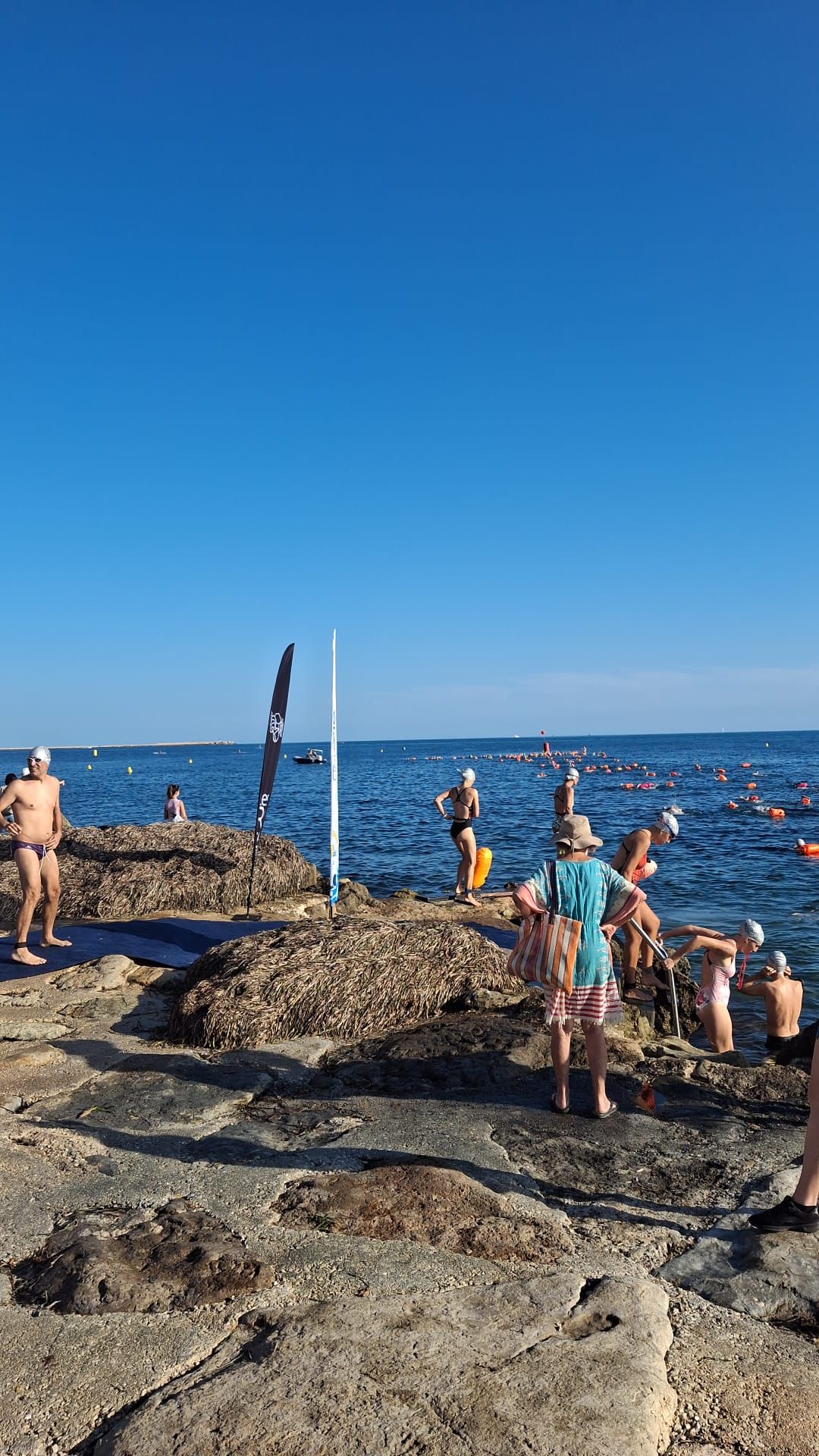 Dénia celebra la II Travessia Les Rotes con cuatro pruebas de natación en aguas abiertas