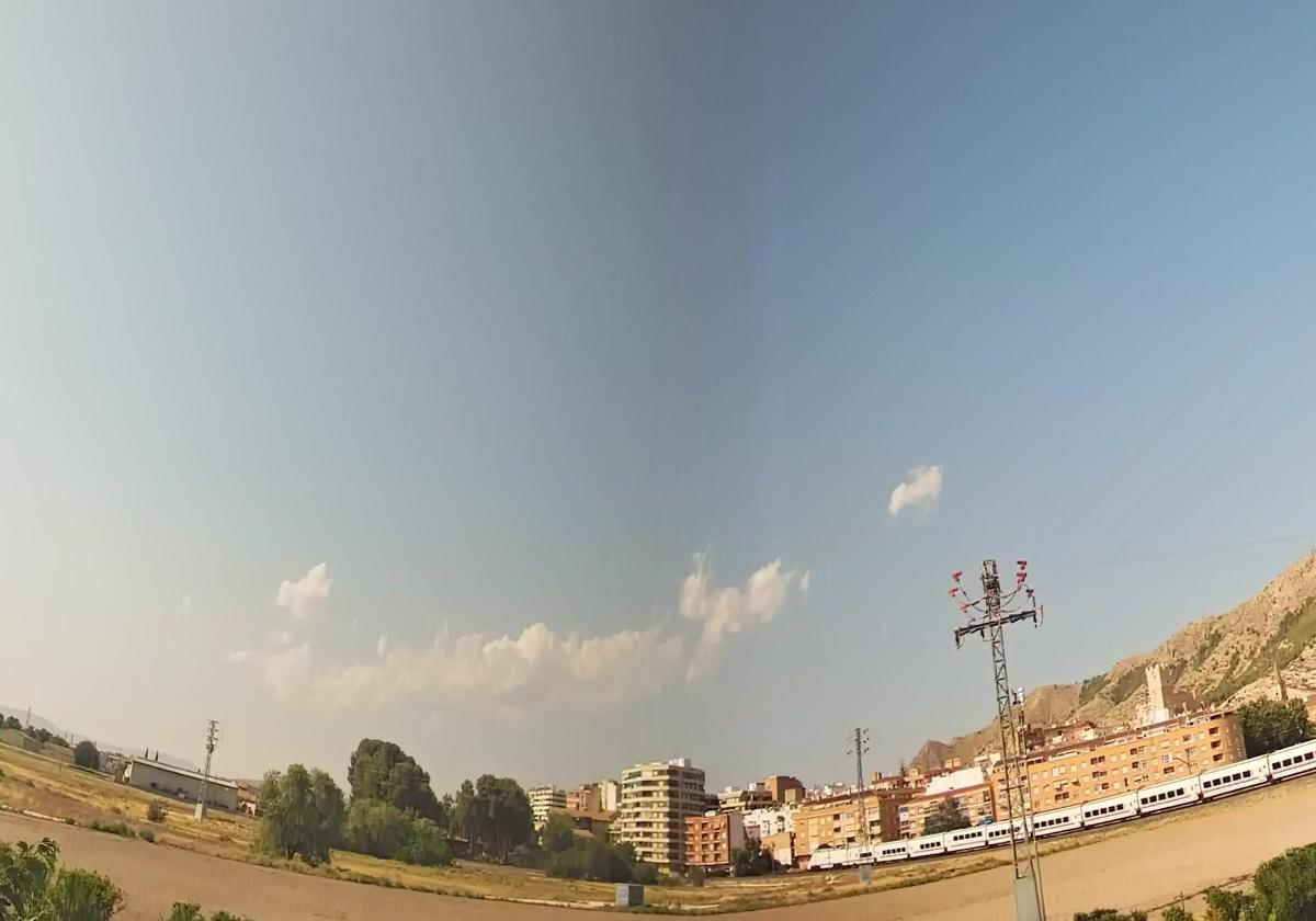 Villena, municipio con mayor temperatura este lunes.