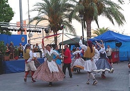Bailes tradicionales en las fiestas de San Roque