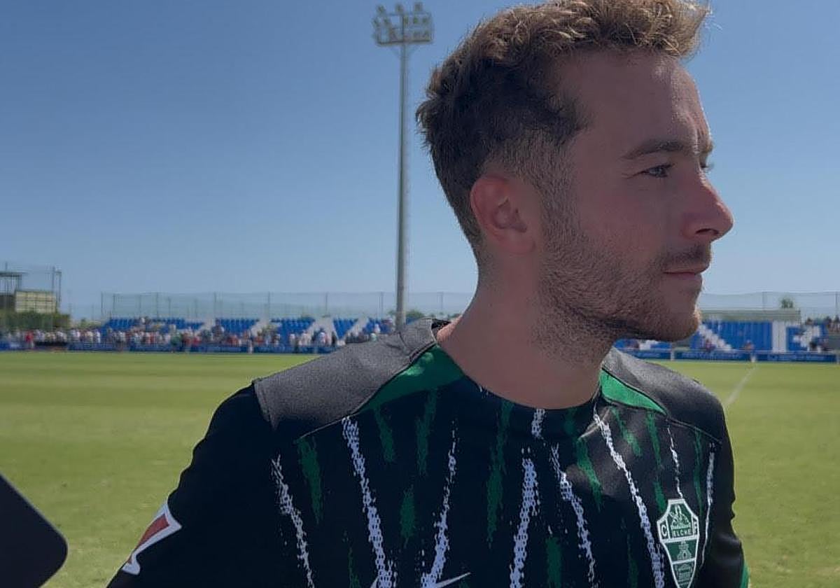 Marc Aguado tras el partido frente al Getafe CF