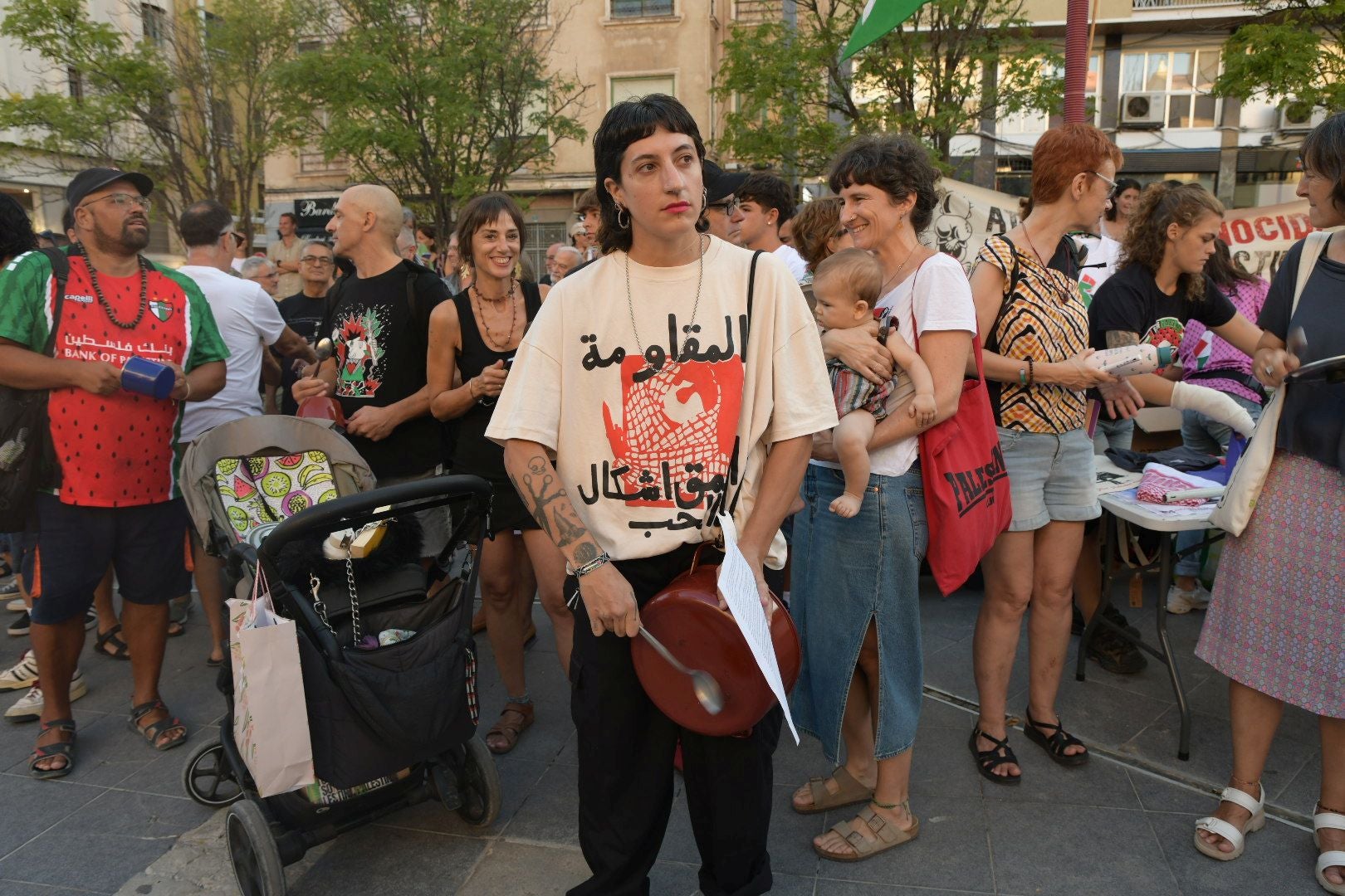 Cacerolada en Alicante para pedir el fin del holocausto en Gaza