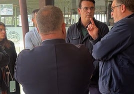 Visita a las instalaciones, en una imagen de archivo.