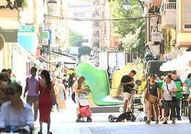 Una calle de Elda en una imagen de archivo.