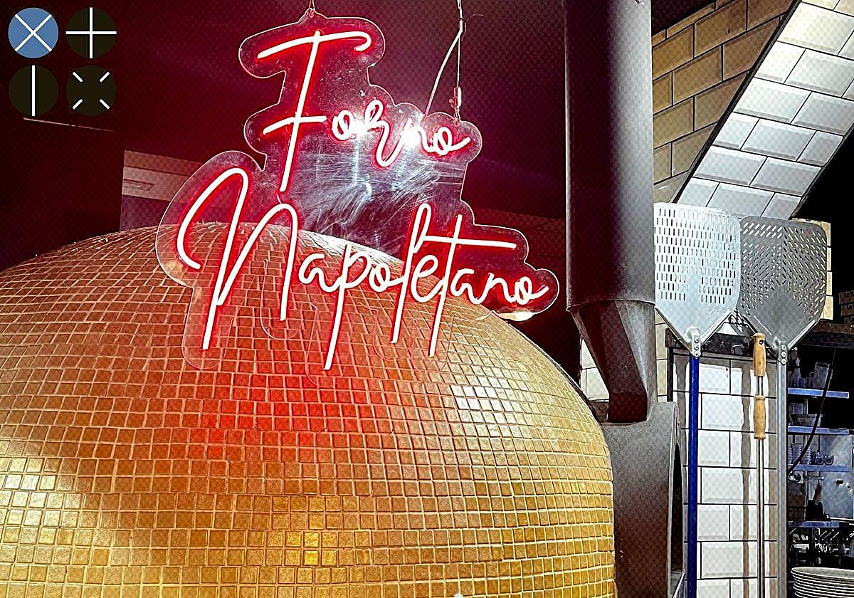 El horno napoletano de Rusticana en Calpe.