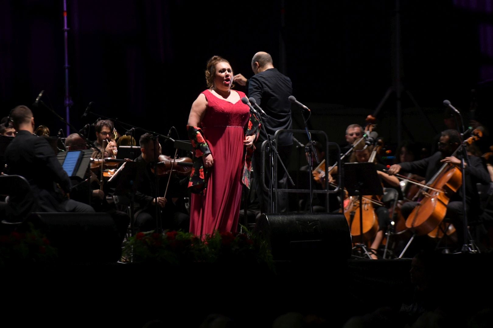 Plácido Domingo da el do de pecho en Alicante