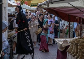 Calles del 'Mercat Medieval' de Teulada