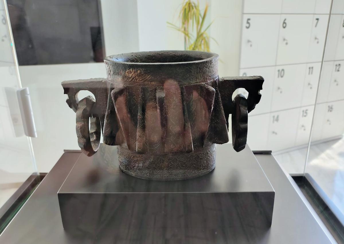 Imagen secundaria 1 - Mortero expuesto en el museo