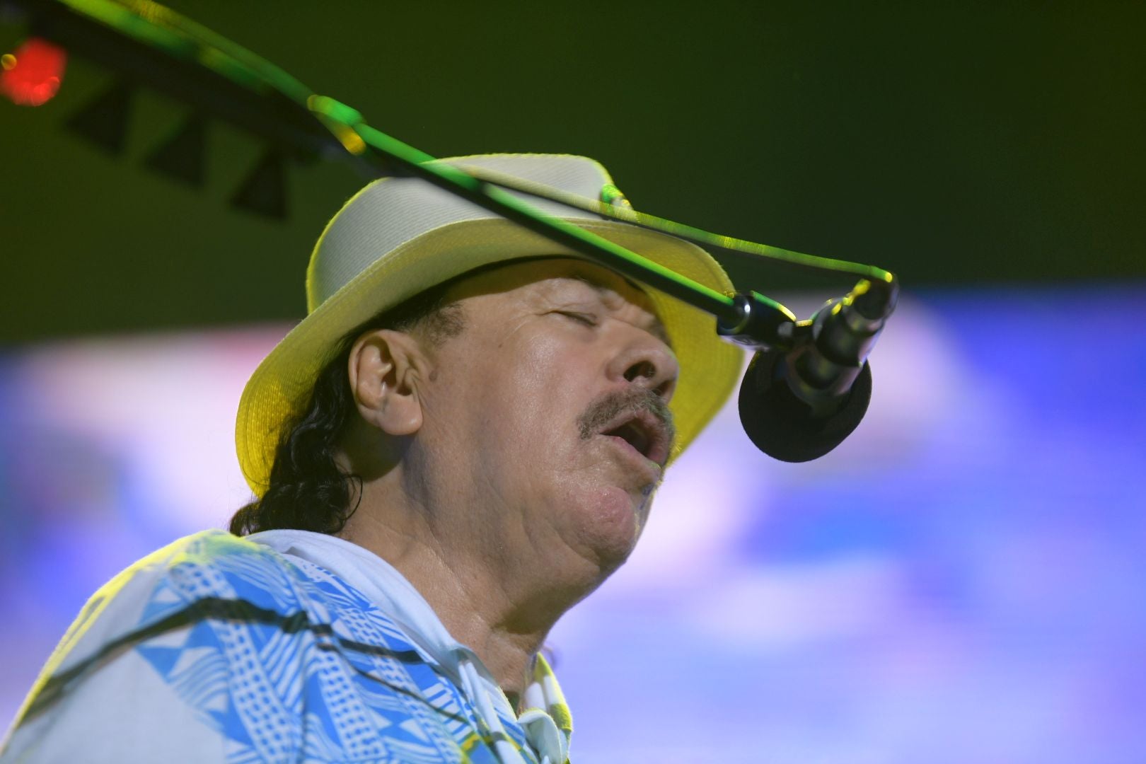 El concierto de Santana en imágenes
