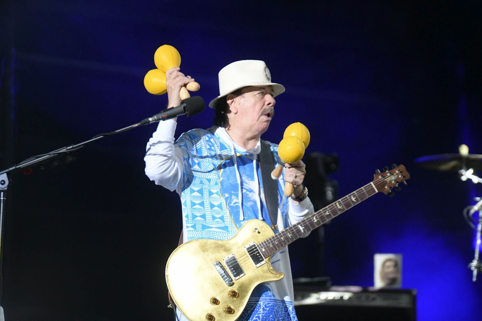 El concierto de Santana en imágenes