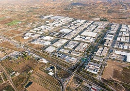 Área industrial de la provincia de Alicante.
