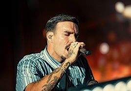 Rels B durante su actuación en Torrevieja.