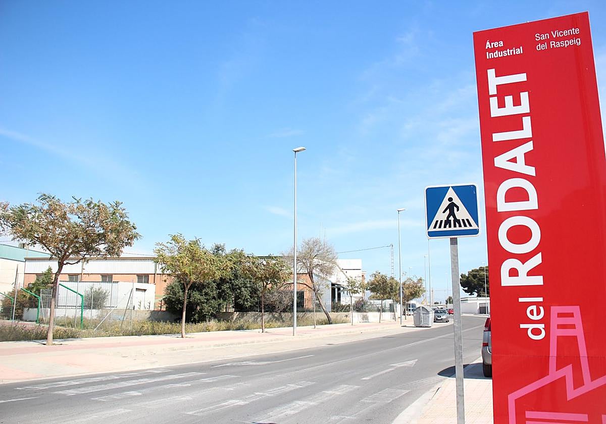 Polígono industrial de San Vicente del Raspeig.