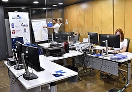 Oficina central de Suma en la ciudad de Alicante.