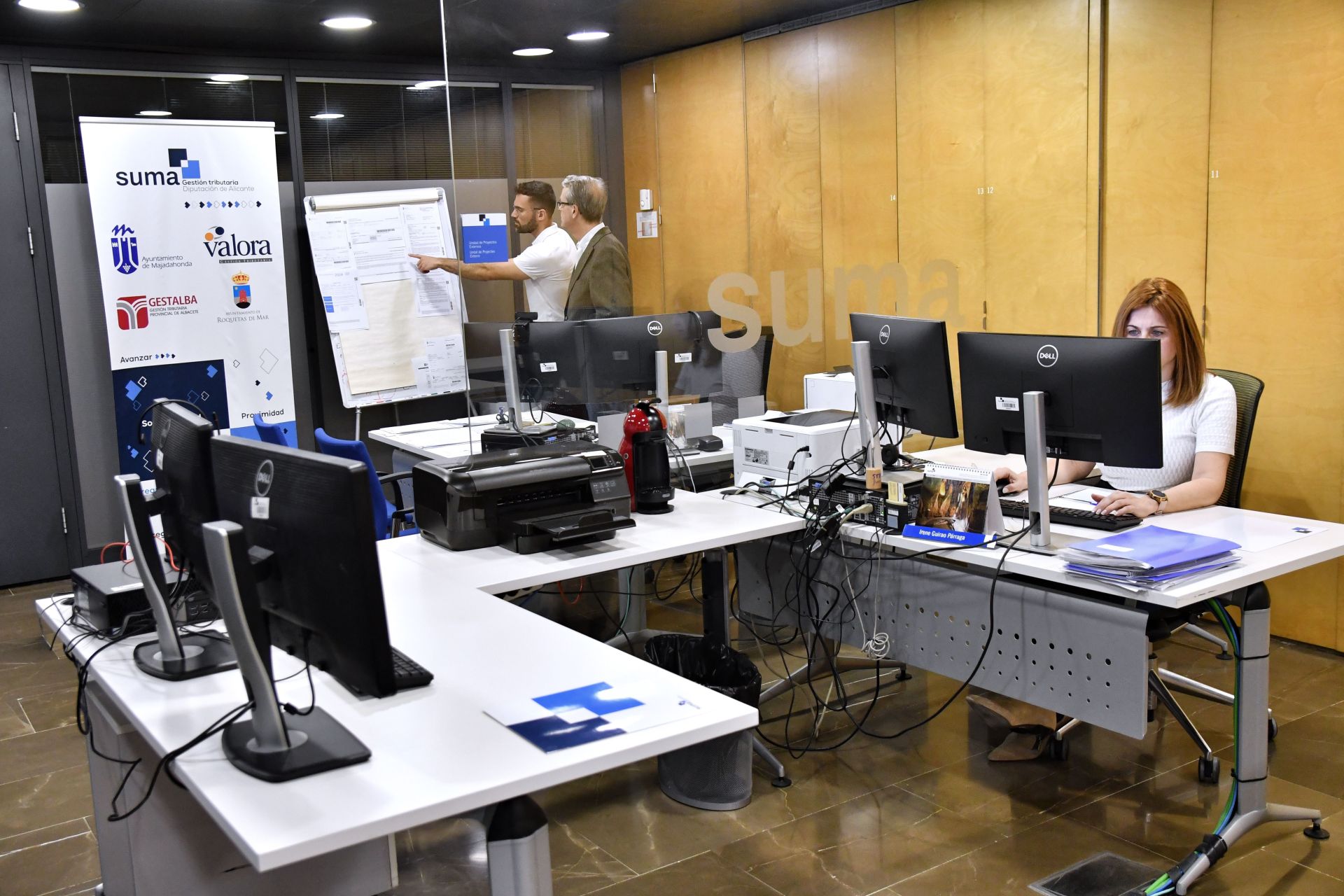 Oficina central de Suma en la ciudad de Alicante.