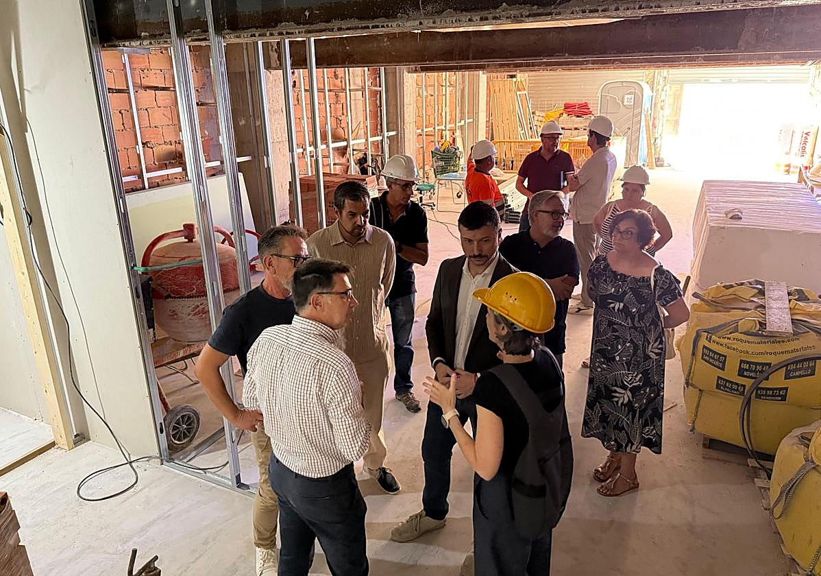 Obras del Casal de la Festa.