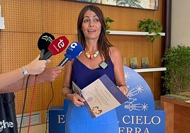 La edil de Cultura, Irene Ruiz, durante la presentación de la iniciativa.