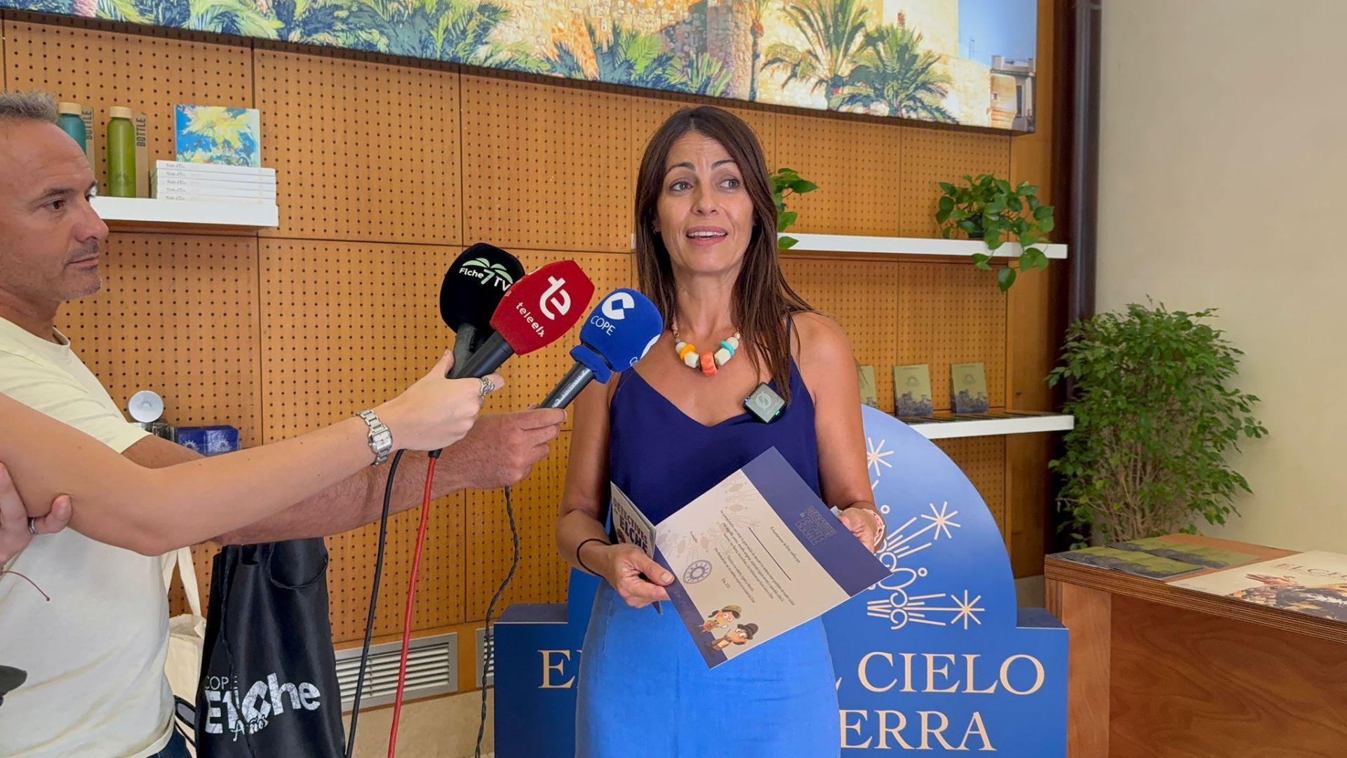 La edil de Cultura, Irene Ruiz, durante la presentación de la iniciativa.