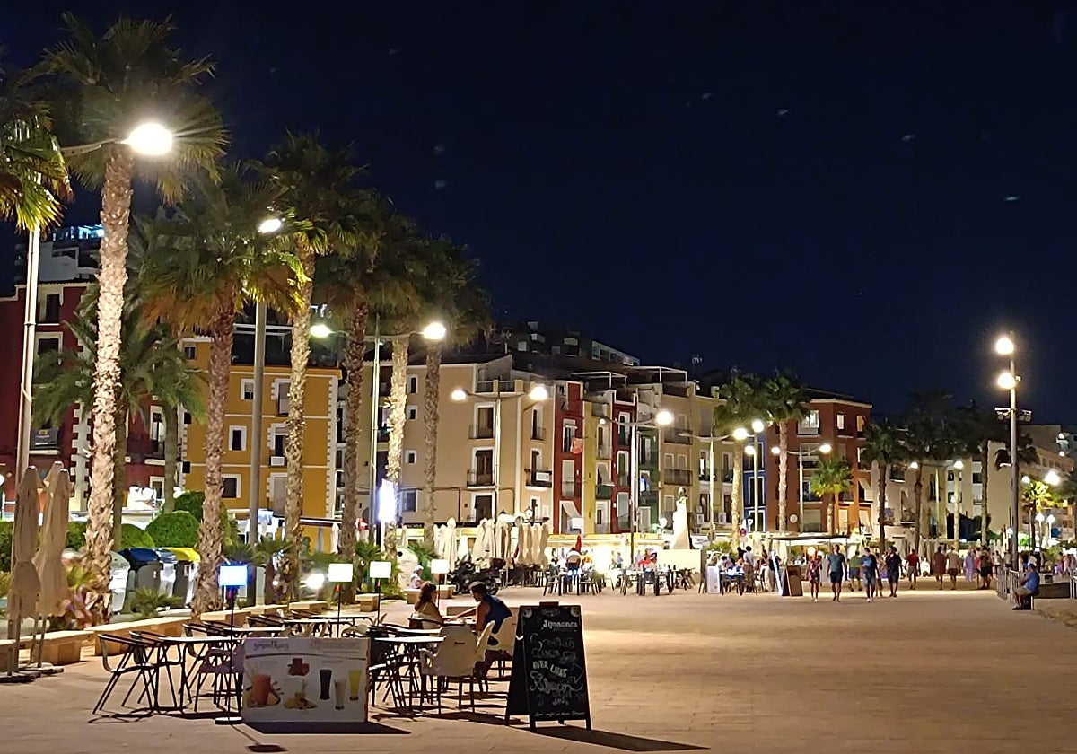 Imagen de la zona costera de La Vila Joiosa