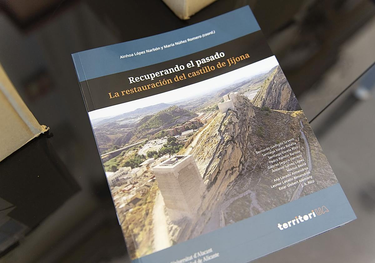 Portada del libro sobre el castillo de Xixona