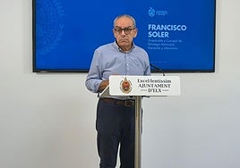 El edil de Estrategia Municipal, Francisco Soler.