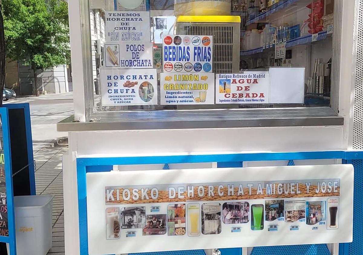 Imagen principal - El quiosco en diferentes momentos de la historia. 