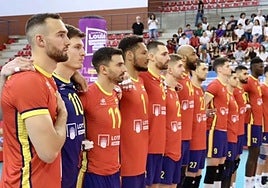 Combinado nacional de voleibol.