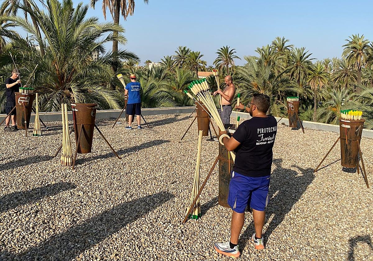 En esta edición se dispararán 312 palmeras, 5.199 docenas de cohetes (más de 62.000 unidades) y 1.080 cohetones imperiales