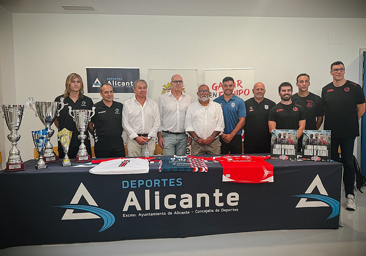 Presentación del I Torneo Internacional Ciudad de Alicante.