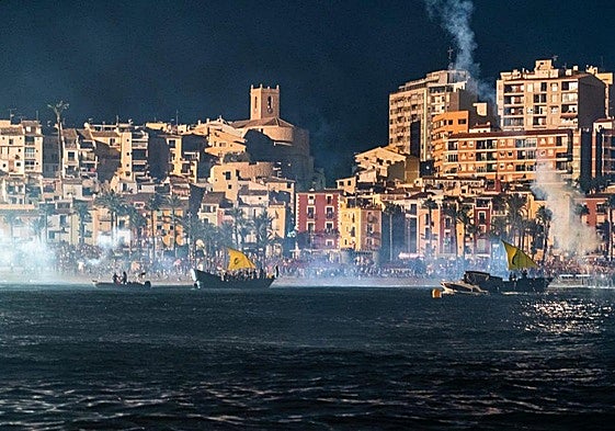 Representación del 'Desembarc' en la Vila Joiosa