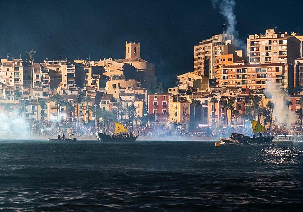 Representación del 'Desembarc' en la Vila Joiosa