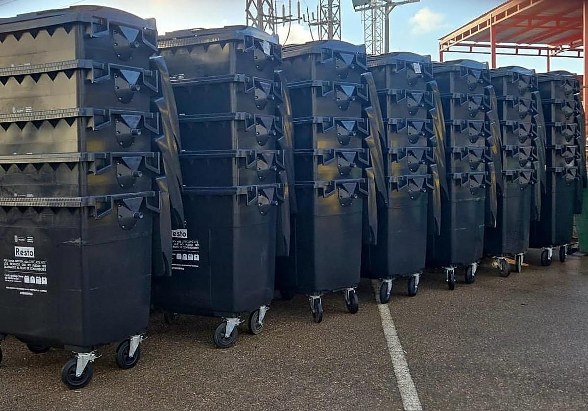 Nuevos contenedores de Villena.