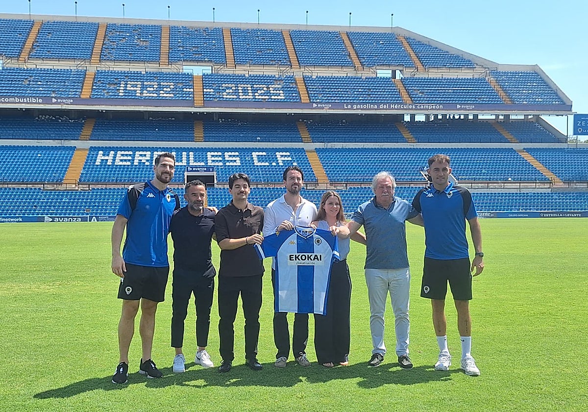 Presentación del nuevo sponsor del Hércules.