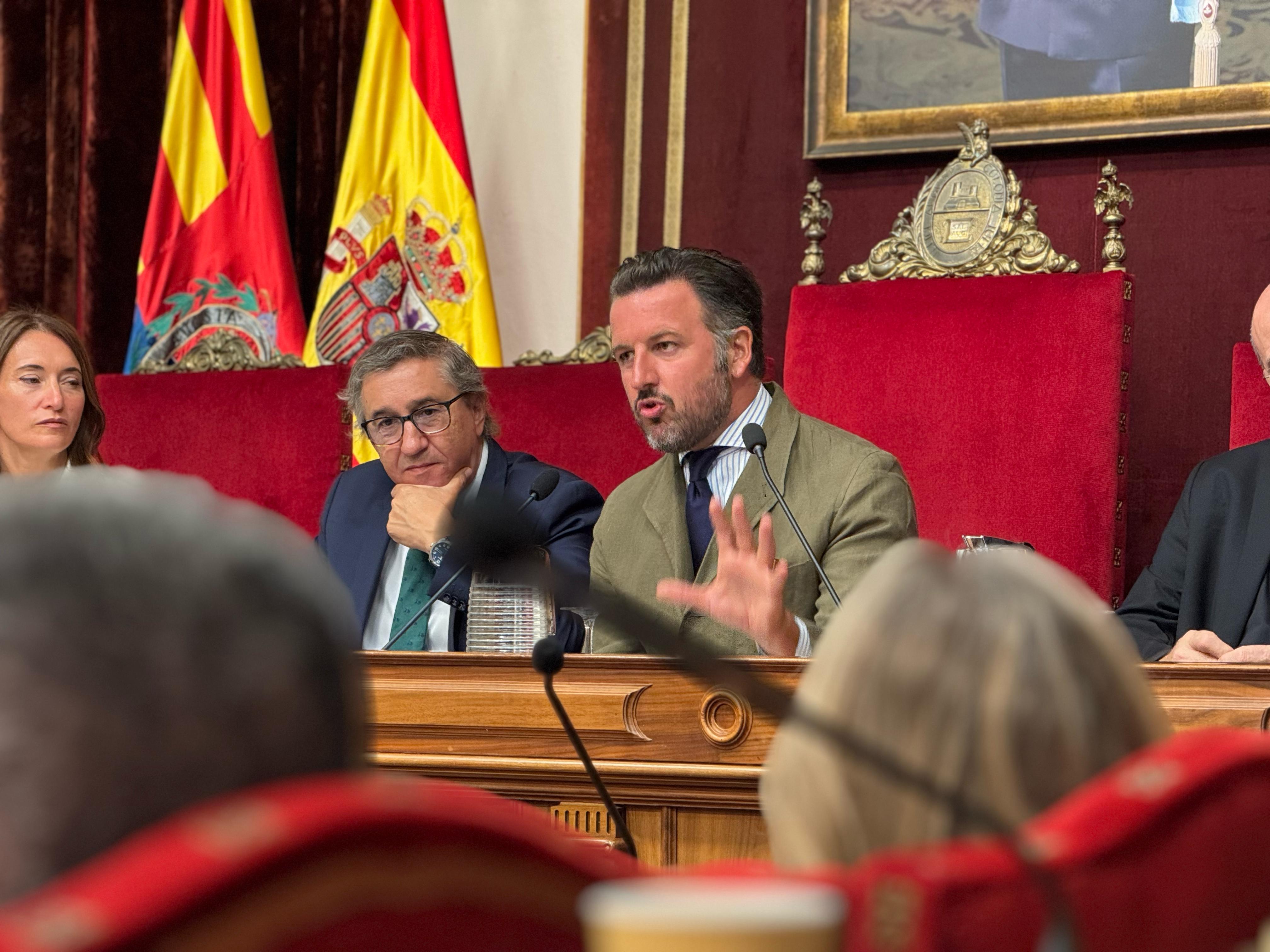 El alcalde de Elche, junto al conseller Rovira.